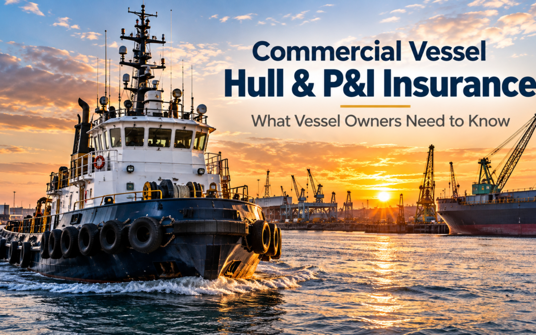 Commercial Vessel Hull & P&I Insurance